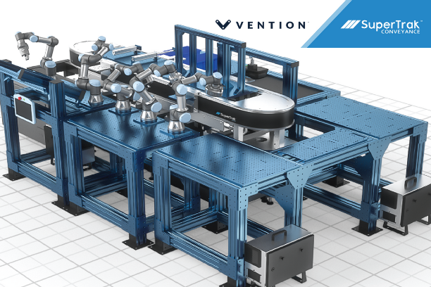 Vention & ATS Automation Partner To Offer Browser-Based Design Of Smart Conveyance Systems